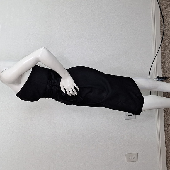 Darcy Vintage Black Romantic Whimsigoth Sweetheart Union Made Dress Size 9/10 - Picture 9 of 14